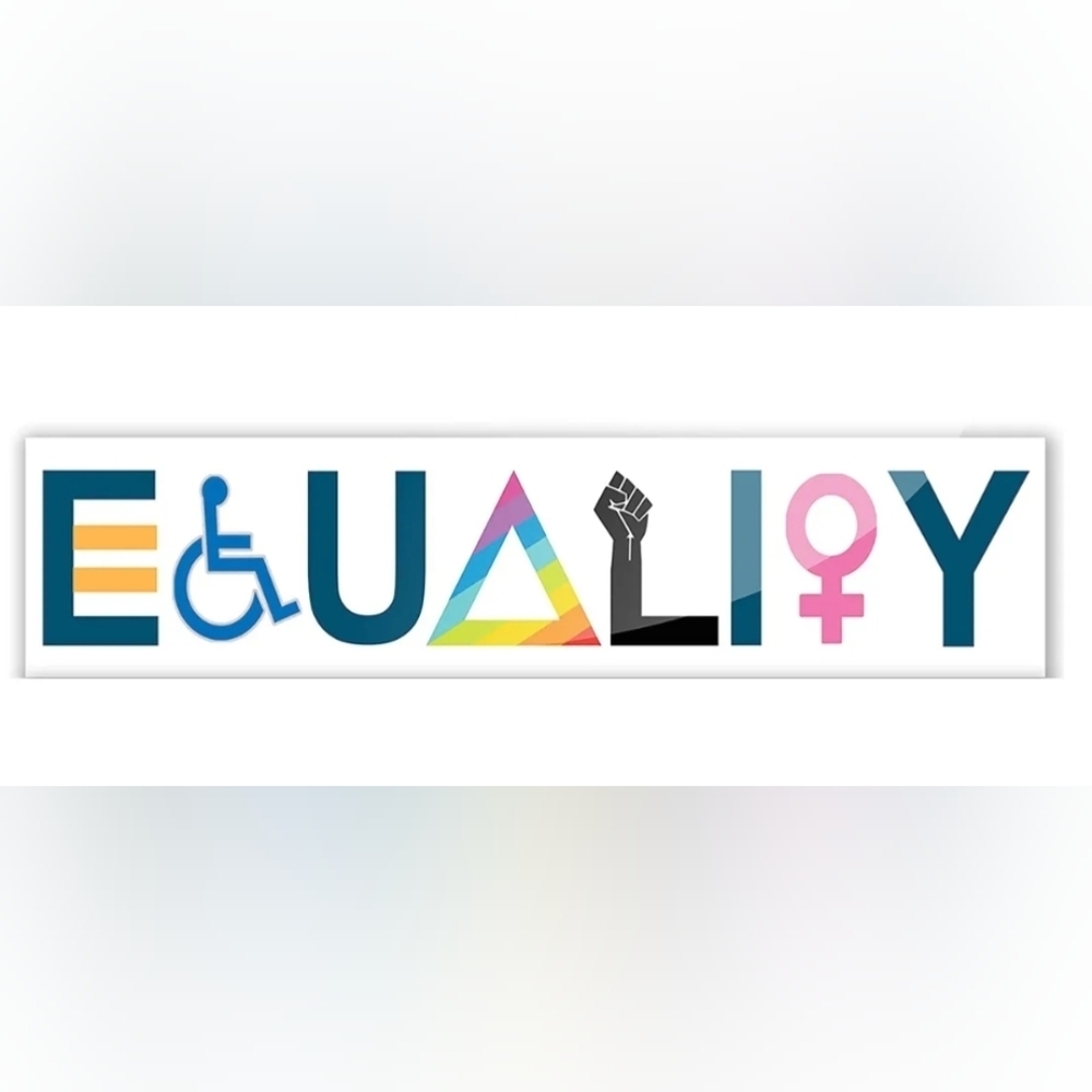 🌈 Decal--"EQUALITY" 2 sizes